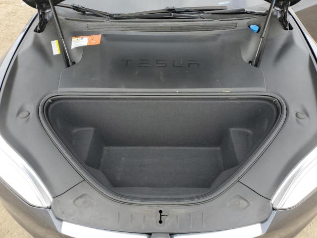 5YJSA1E12GF175827 - 2016 TESLA MODEL S GRAY photo 11