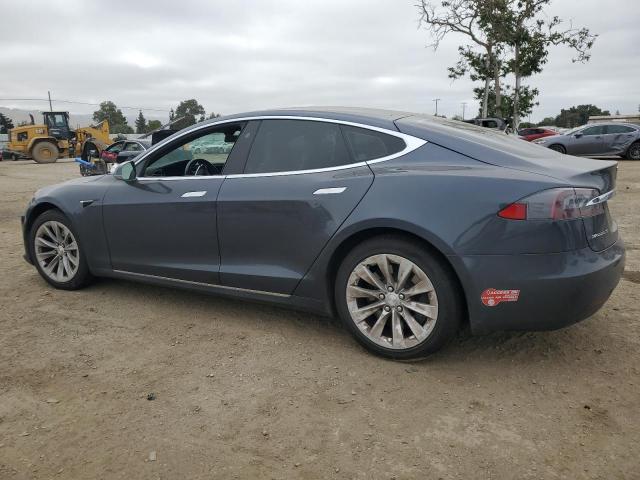 5YJSA1E12GF175827 - 2016 TESLA MODEL S GRAY photo 2