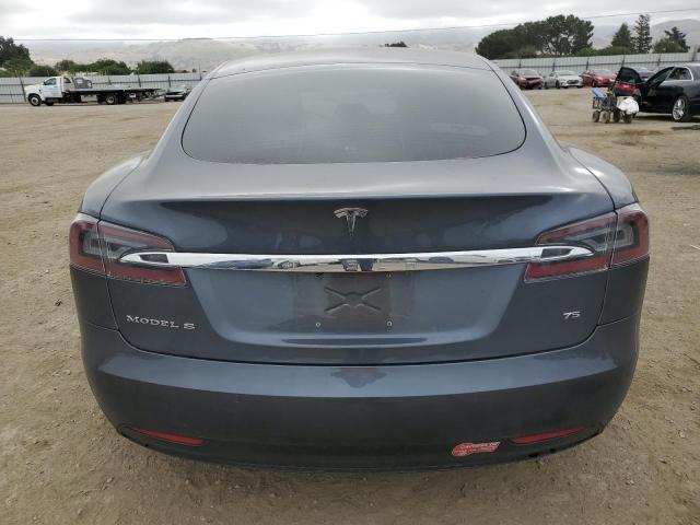 5YJSA1E12GF175827 - 2016 TESLA MODEL S GRAY photo 6
