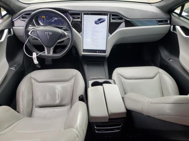 5YJSA1E12GF175827 - 2016 TESLA MODEL S GRAY photo 8