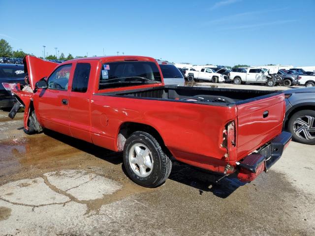 1B7GL22X6WS537934 - 1998 DODGE DAKOTA RED photo 2