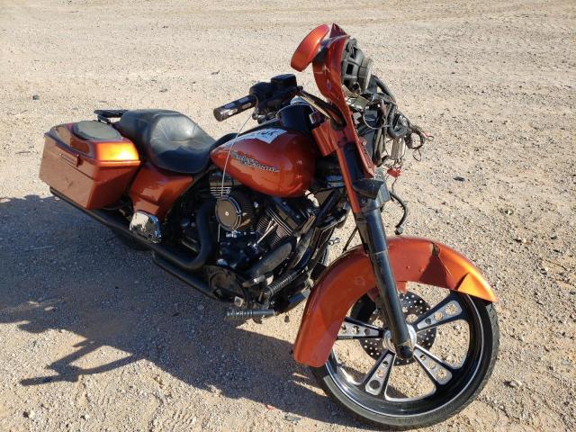 1HD1KBM17BB621190 - 2011 HARLEY-DAVIDSON FLHX ORANGE photo 1