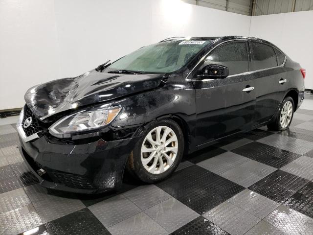 3N1AB7AP7JL650647 - 2018 NISSAN SENTRA S BLACK photo 1