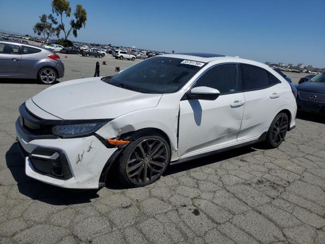 SHHFK7H97MU413166 - 2021 HONDA CIVIC SPORT TOURING BLACK photo 1