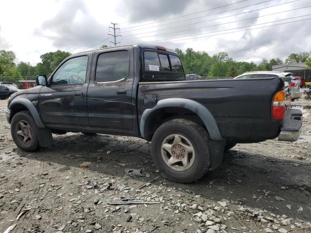 5TEGN92N31Z792126 - 2001 TOYOTA TACOMA DOUBLE CAB PRERUNNER BLACK photo 2