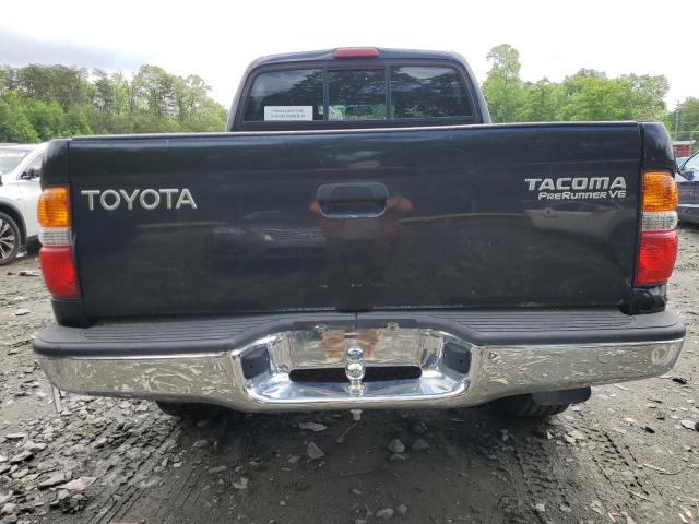 5TEGN92N31Z792126 - 2001 TOYOTA TACOMA DOUBLE CAB PRERUNNER BLACK photo 6