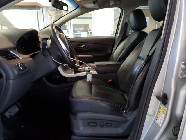 2FMDK3JC4DBE26764 - 2013 FORD EDGE SEL SILVER photo 7