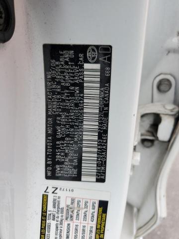 2T1KR32E16C616474 - 2006 TOYOTA COROLLA MA XR WHITE photo 13