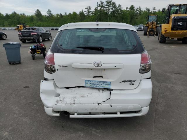 2T1KR32E16C616474 - 2006 TOYOTA COROLLA MA XR WHITE photo 6