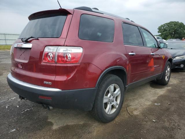 1GKLRKED7AJ165764 - 2010 GMC ACADIA SL RED photo 3