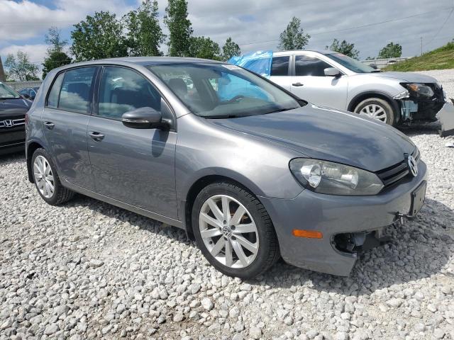 WVWDB7AJ3EW004673 - 2014 VOLKSWAGEN GOLF GRAY photo 4