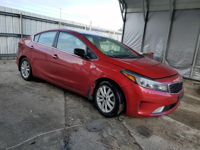 3KPFL4A71HE059758 - 2017 KIA FORTE LX RED photo 4