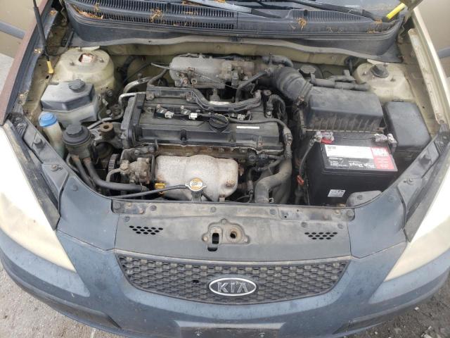 KNADE123786377222 - 2008 KIA RIO BASE TAN photo 11