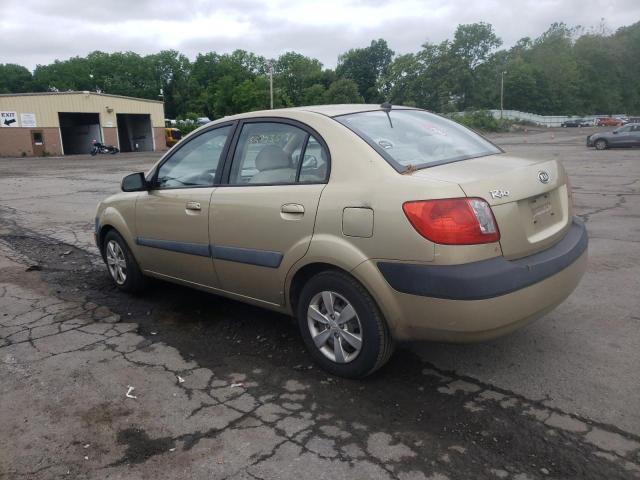 KNADE123786377222 - 2008 KIA RIO BASE TAN photo 2