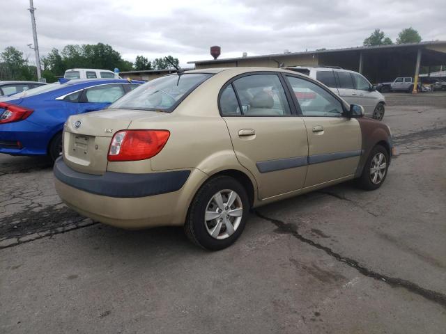 KNADE123786377222 - 2008 KIA RIO BASE TAN photo 3