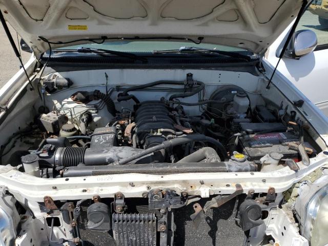 5TBDT44105S472361 - 2005 TOYOTA TUNDRA DOUBLE CAB SR5 WHITE photo 11