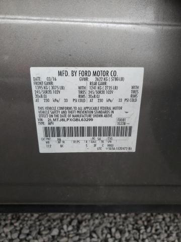 2LMTJ8LPXGBL63299 - 2016 LINCOLN MKX RESERVE 灰色 照片 13