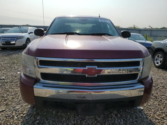 3GCEC13J67G518501 - 2007 CHEVROLET SILVERADO C1500 CREW CAB MAROON photo 5