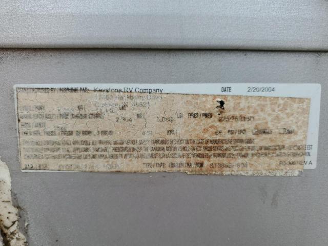 4YDT365274A215955 - 2004 KEYSTONE SPRINTER 白色 照片 10