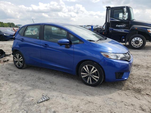 3HGGK5H81FM766827 - 2015 HONDA FIT EX BLUE photo 4