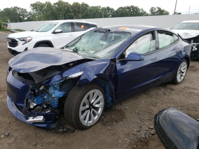 5YJ3E1EAXPF439112 - 2023 TESLA MODEL 3 BLUE photo 1