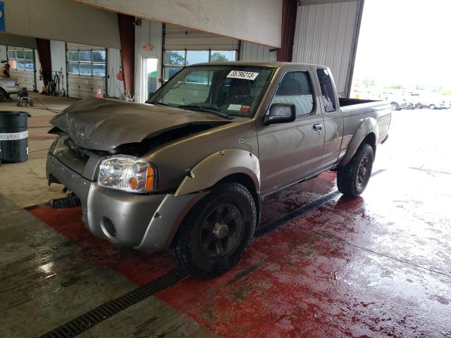 1N6ED26Y64C443466 - 2004 NISSAN FRONTIER KING CAB XE V6 GRAY photo 1