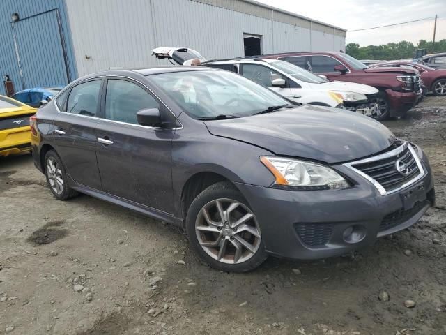 3N1AB7AP1DL708868 - 2013 NISSAN SENTRA S GRAY photo 4