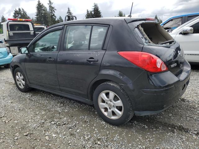 3N1BC13E67L354277 - 2007 NISSAN VERSA S BLACK photo 2