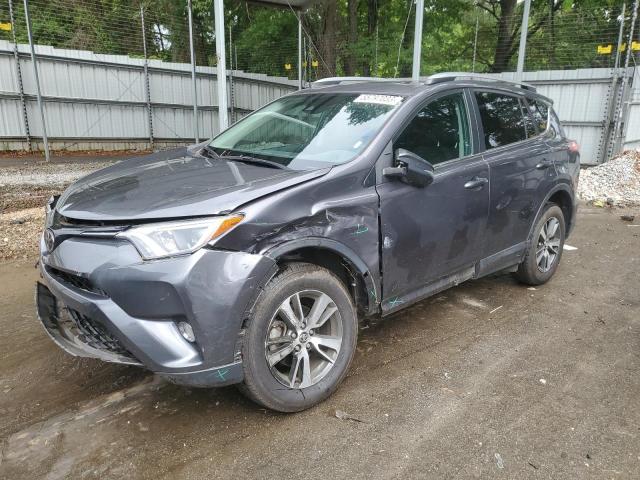 2T3WFREV3JW412136 - 2018 TOYOTA RAV4 ADVENTURE GRAY photo 1