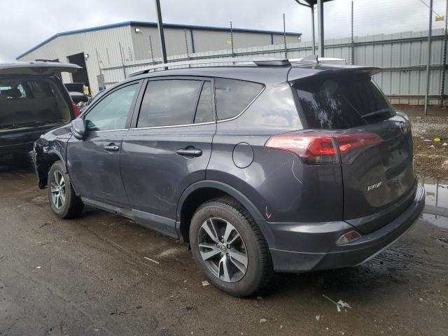 2T3WFREV3JW412136 - 2018 TOYOTA RAV4 ADVENTURE GRAY photo 2