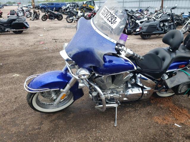 1HFSC520X6A304407 - 2006 HONDA VT1300 S BLUE photo 9