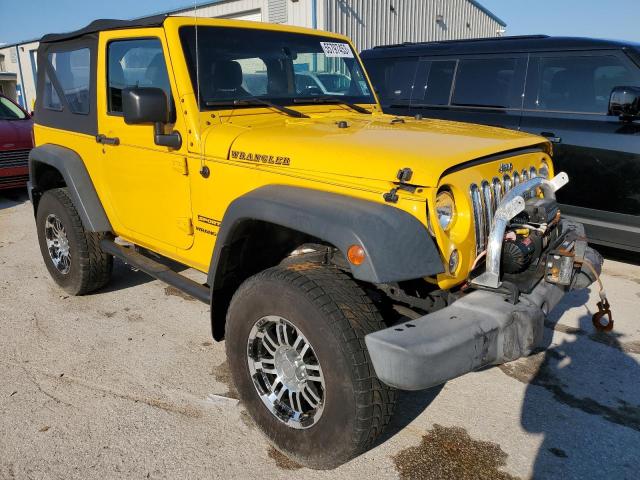 1C4AJWAG0FL565999 - 2015 JEEP WRANGLER SPORT YELLOW photo 4