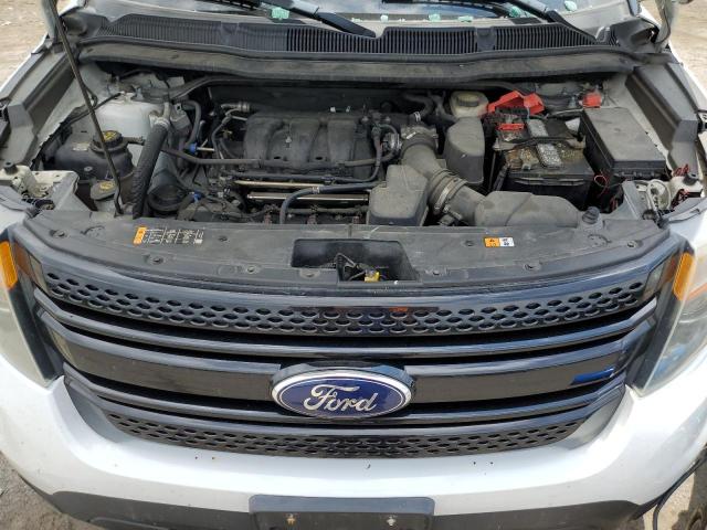 1FM5K8AR6EGC60943 - 2014 FORD EXPLORER POLICE INTERCEPTOR 白色 照片 12