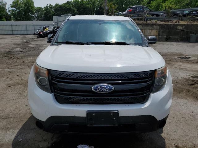 1FM5K8AR6EGC60943 - 2014 FORD EXPLORER POLICE INTERCEPTOR 白色 照片 5