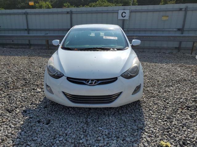 5NPDH4AE3DH252488 - 2013 HYUNDAI ELANTRA GLS WHITE photo 5