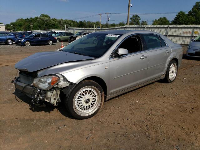 1G1ZH57B28F180250 - 2008 CHEVROLET MALIBU 1LT SILVER photo 1