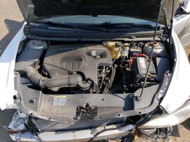 1G1ZH57B28F180250 - 2008 CHEVROLET MALIBU 1LT SILVER photo 11