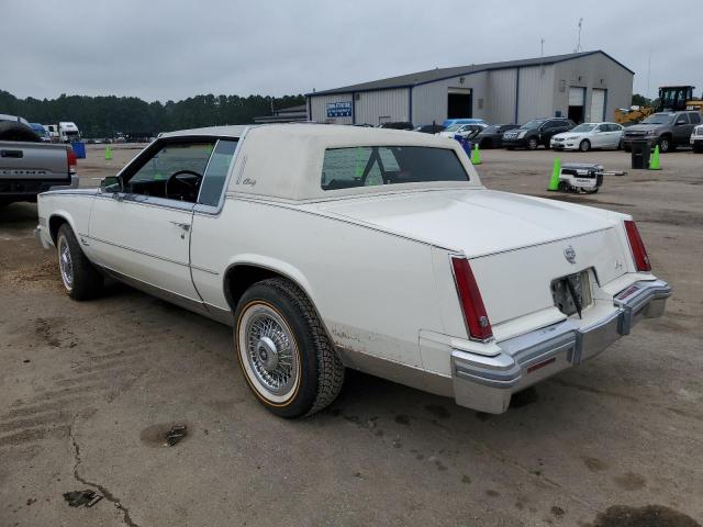 6L578AE638300 - 1980 CADILLAC ELDORADO WHITE photo 2