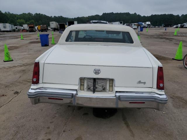 6L578AE638300 - 1980 CADILLAC ELDORADO WHITE photo 6