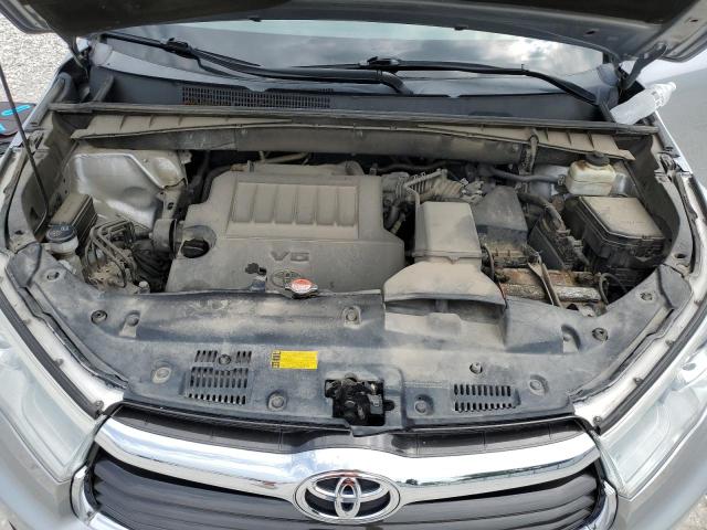 5TDJKRFHXGS230104 - 2016 TOYOTA HIGHLANDER XLE Gümüş foto 12