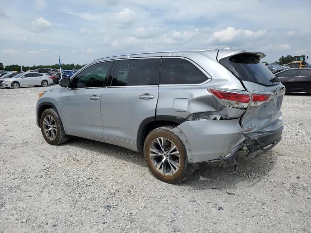 5TDJKRFHXGS230104 - 2016 TOYOTA HIGHLANDER XLE Gümüş foto 2