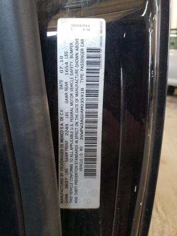 3VWPW3AG0AM035918 - 2010 VOLKSWAGEN NEW BEETLE BLACK photo 12