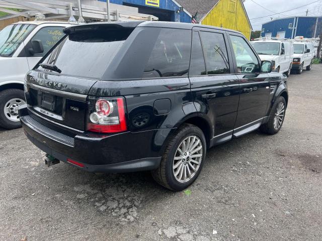 SALSF2D49CA735888 - 2012 LAND ROVER RANGE ROVE HSE BLACK photo 4