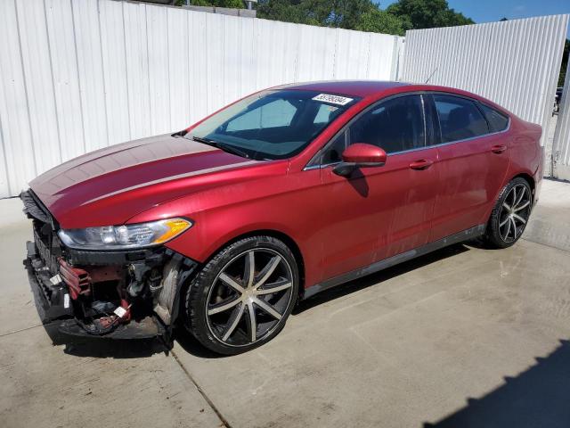 1FA6P0G72F5111031 - 2015 FORD FUSION S BURGUNDY photo 1