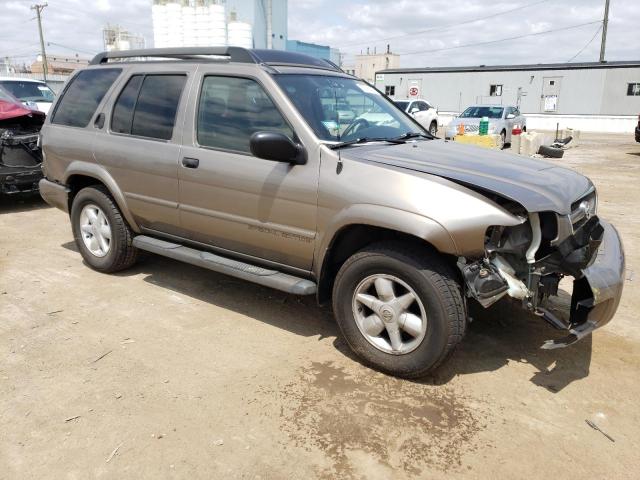 JN8DR09Y52W733729 - 2002 NISSAN PATHFINDER LE TAN photo 4