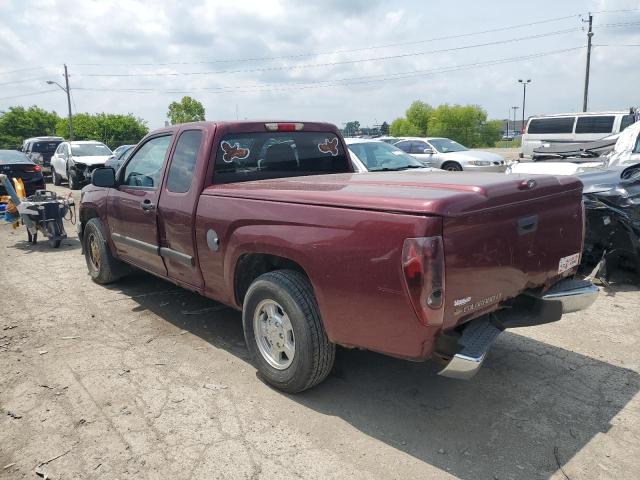 1GCCS19E188171980 - 2008 CHEVROLET COLORADO BURGUNDY photo 2