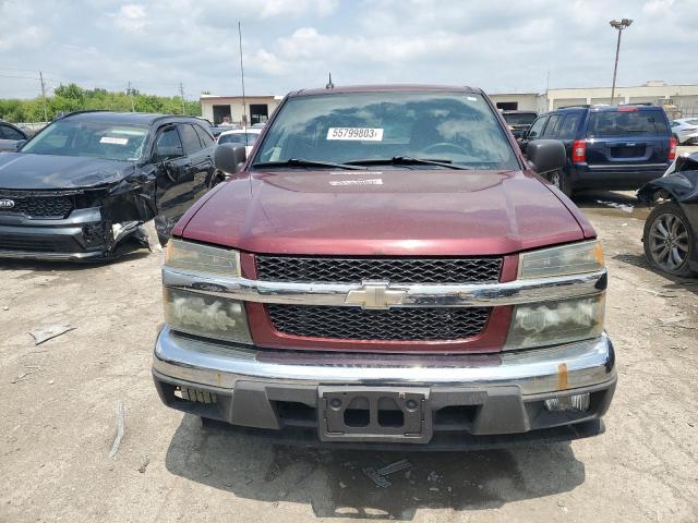 1GCCS19E188171980 - 2008 CHEVROLET COLORADO BURGUNDY photo 5