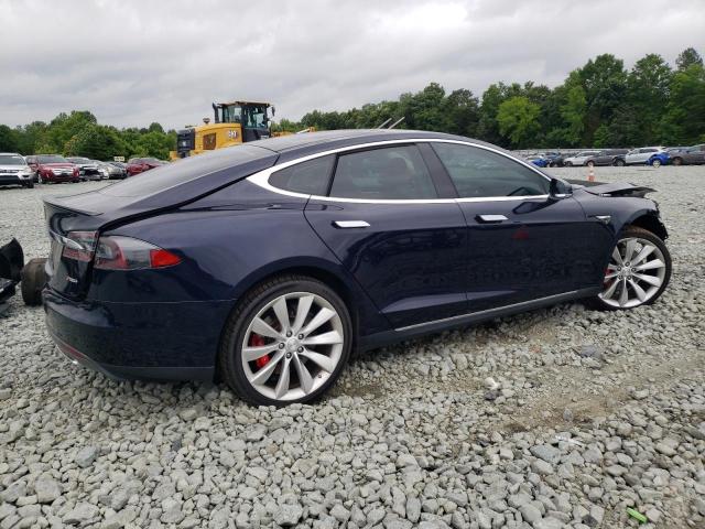 5YJSA1H15EFP50074 - 2014 TESLA MODEL S Mavi foto 3
