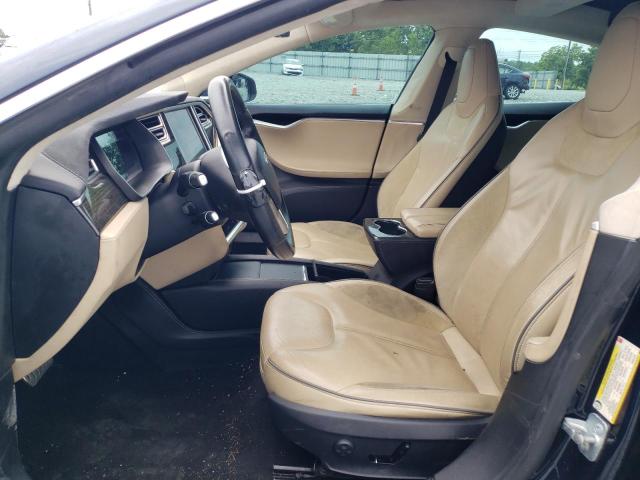 5YJSA1H15EFP50074 - 2014 TESLA MODEL S Mavi foto 7