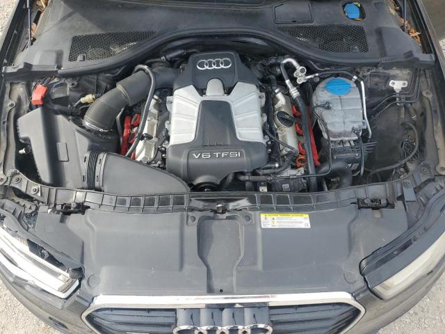 WAUHGAFC8CN075913 - 2012 AUDI A6 PRESTIGE შავი ფოტო 11